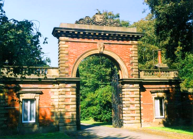 Lytham Hall Arch Entrance Gates