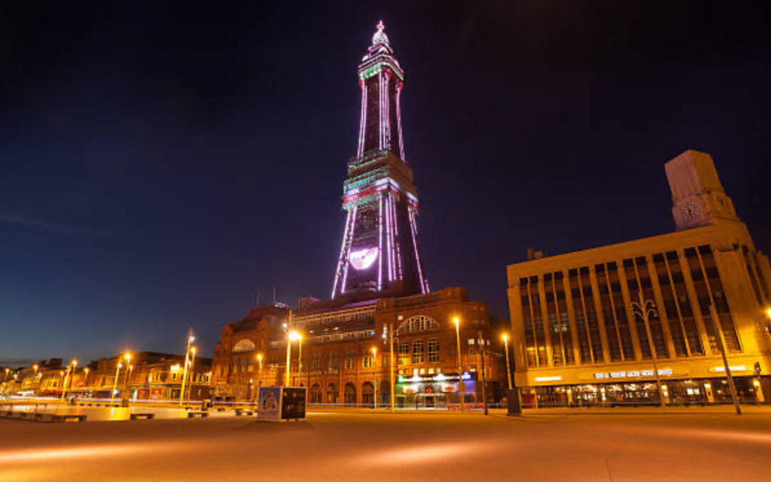 Blackpool promenade and tower